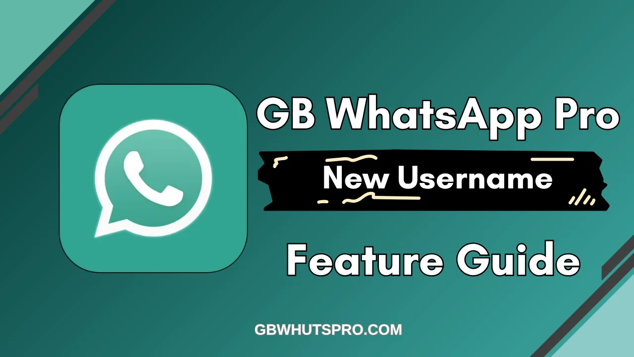 GB WhatsApp Pro UserName Feature